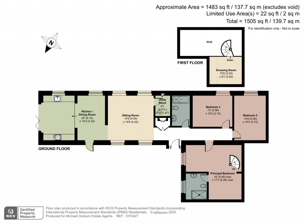 Floorplans For Great Hall Barns, Sandhill Close, MK45