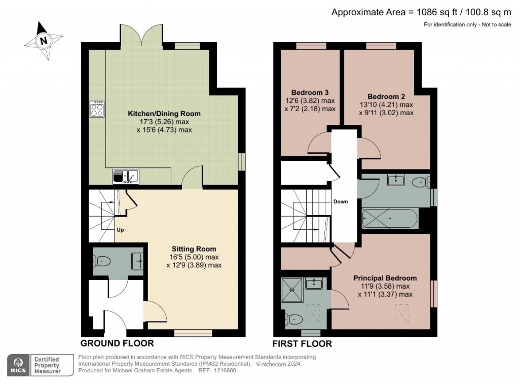 Floorplans For High Street, Great Horwood, MK17
