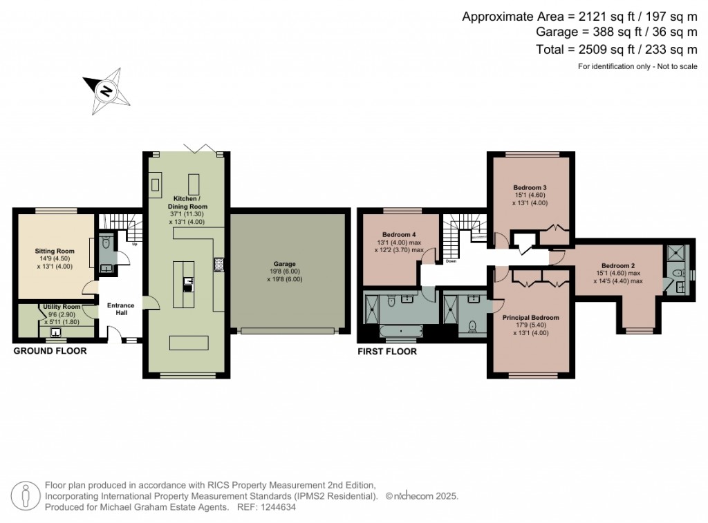 Floorplans For Aston Abbotts Road, Cublington, LU7