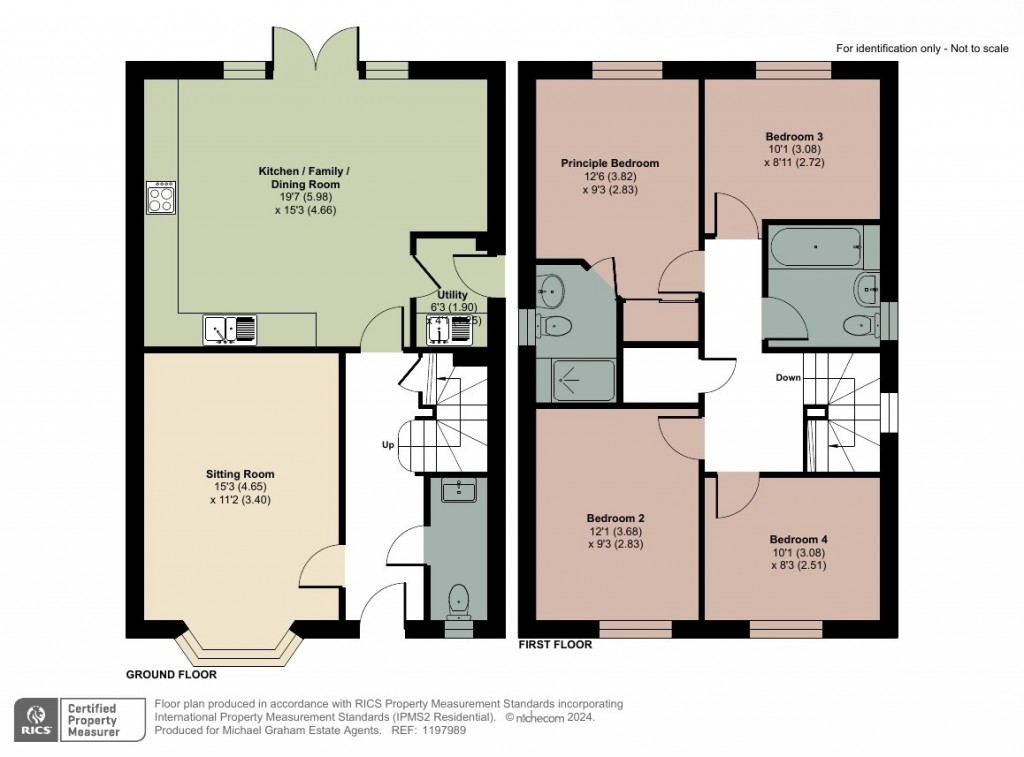 Floorplans For School Lane, Roxton, MK44