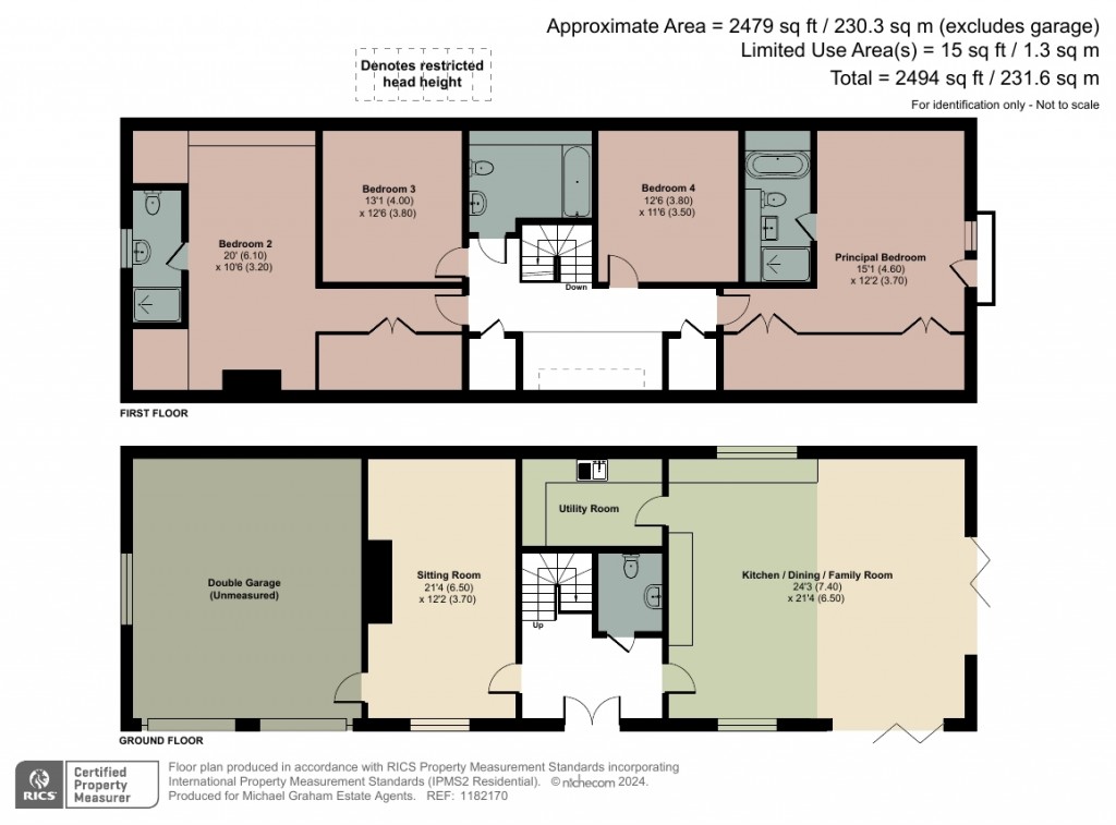Floorplans For Spring Lane, Stagsden, MK43