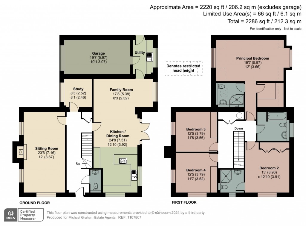 Floorplans For Marsh Road, Little Kimble, HP22