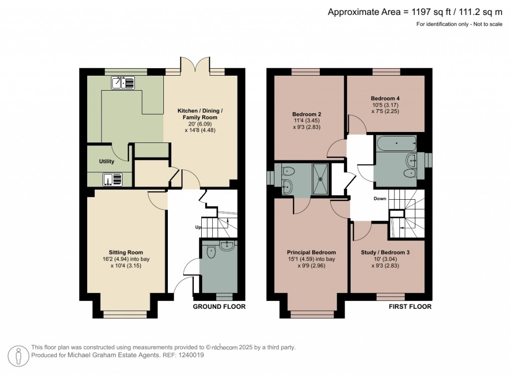 Floorplans For Moreton Road, Buckingham, MK18