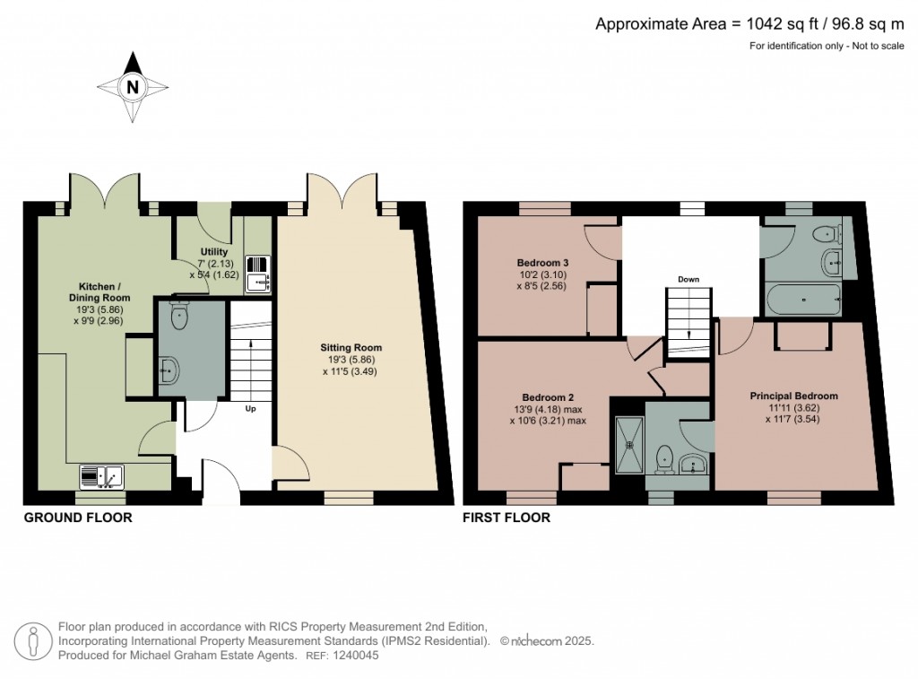 Floorplans For Moreton Road, Buckingham, MK18
