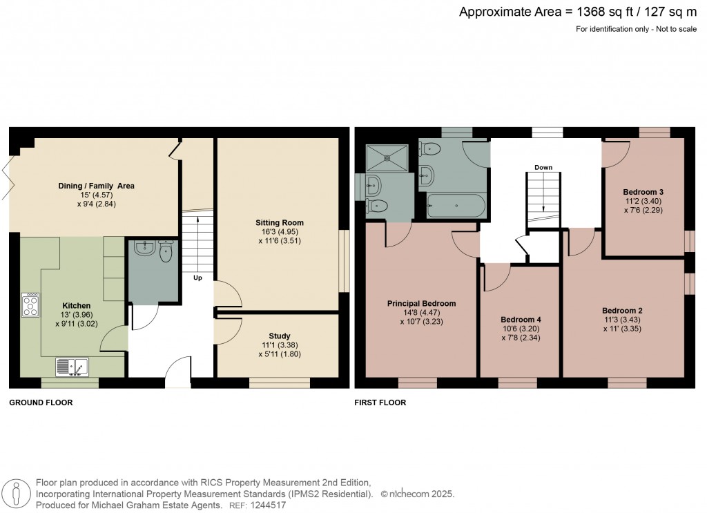 Floorplans For Osier Way, Buckingham, MK18