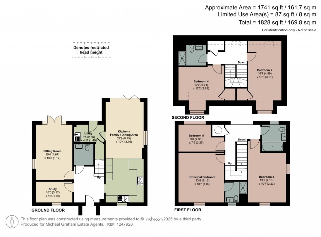 Floorplans For Osier Way, Buckingham, MK18