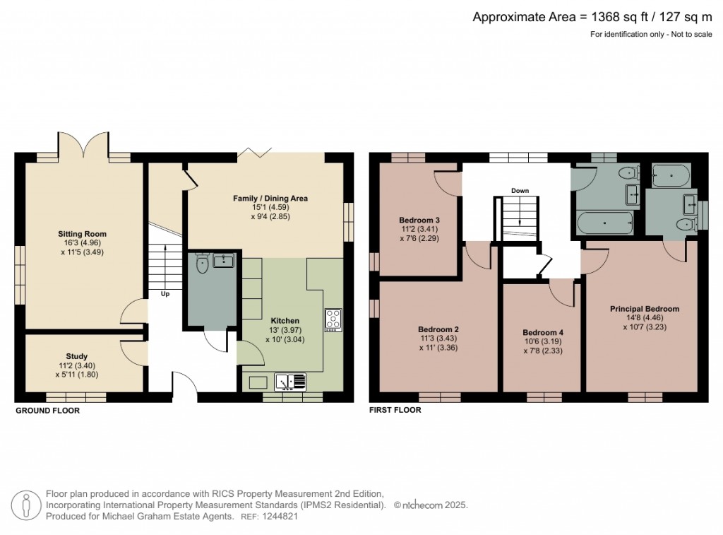 Floorplans For Osier Way, Buckingham, MK18