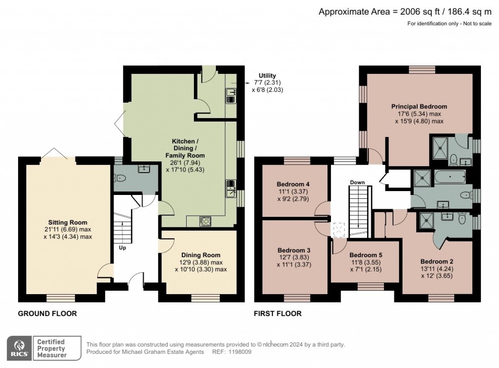 Floorplans For School Lane, Roxton, MK44