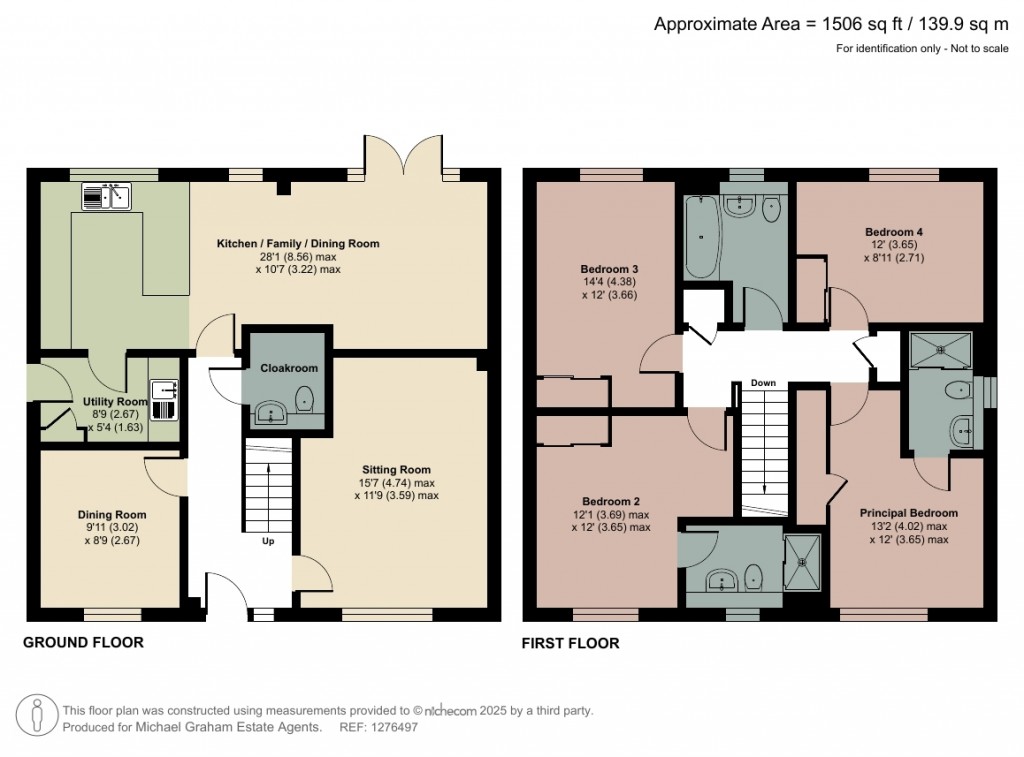 Floorplans For Moreton Road, Buckingham, MK18