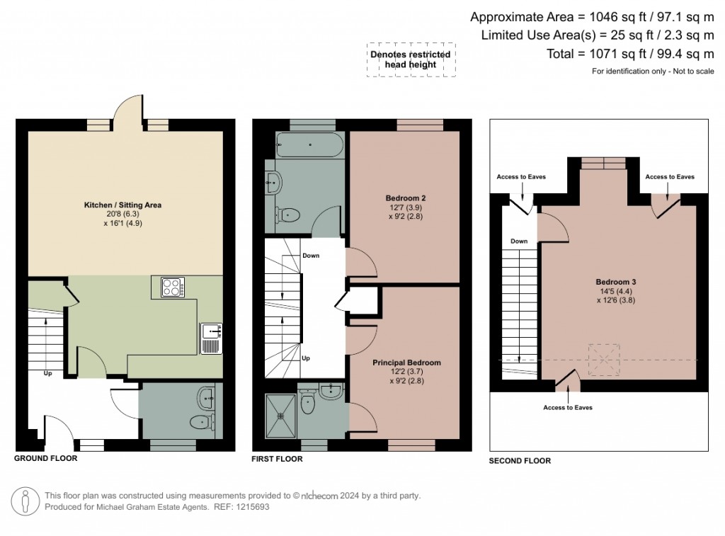 Floorplans For Joinery Close, Park Street, HP27