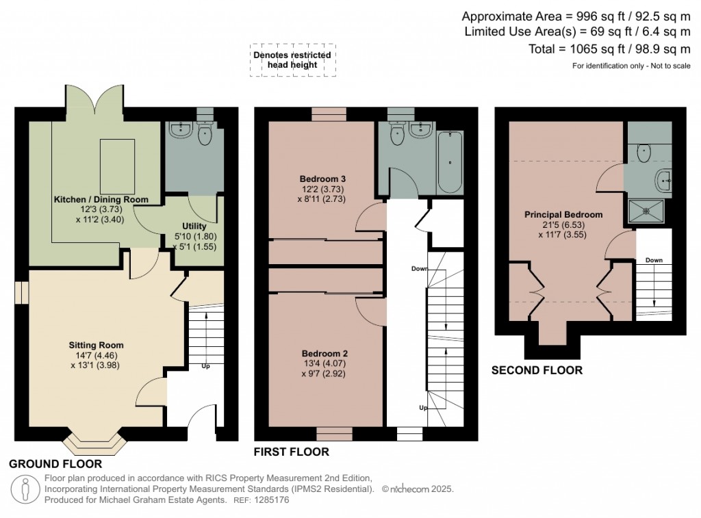Floorplans For Mallard Meadows, Great Horwood Road, MK18