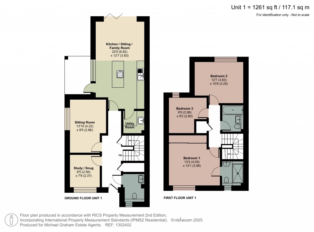 Floorplans For Raven Crescent, Westcott, HP18
