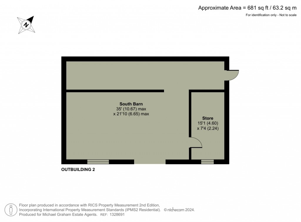 Floorplans For Pitchcott, Aylesbury, HP22