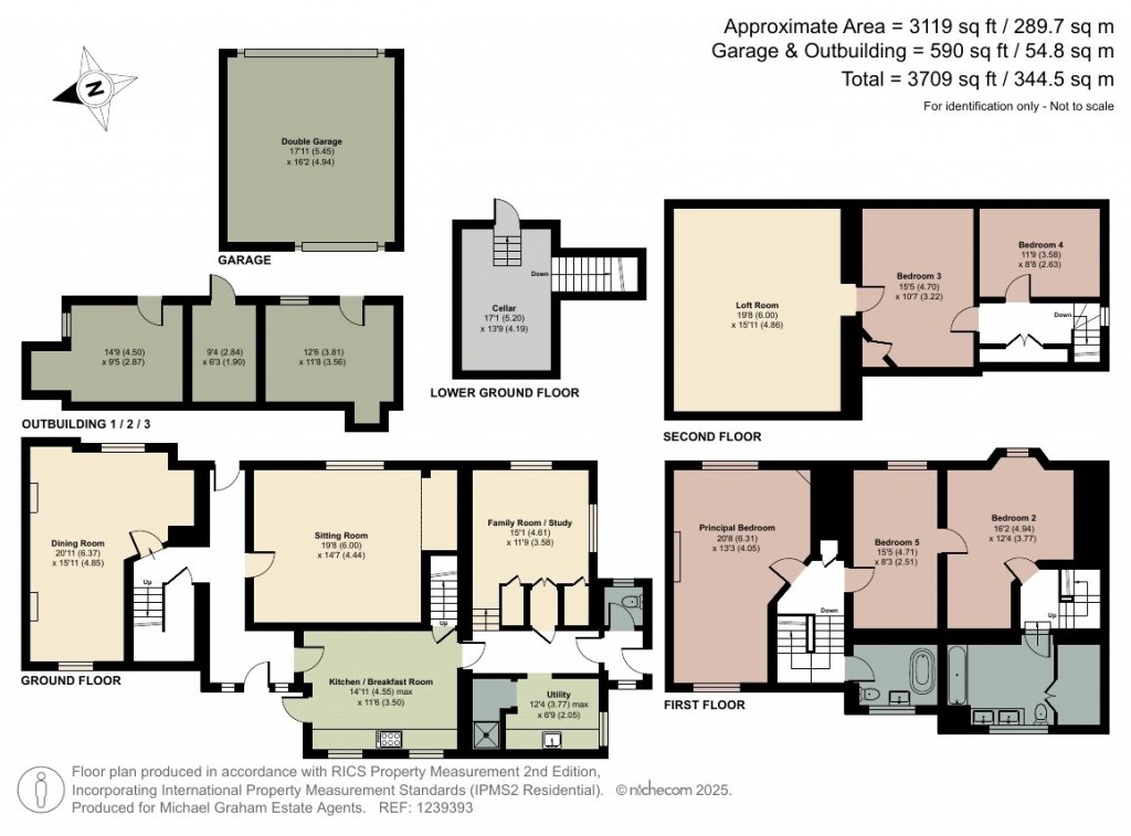 Floorplans For Dartmouth Road, Olney, MK46
