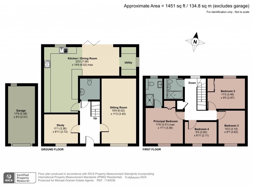 Floorplans For Wagstaff Way, Olney, MK46