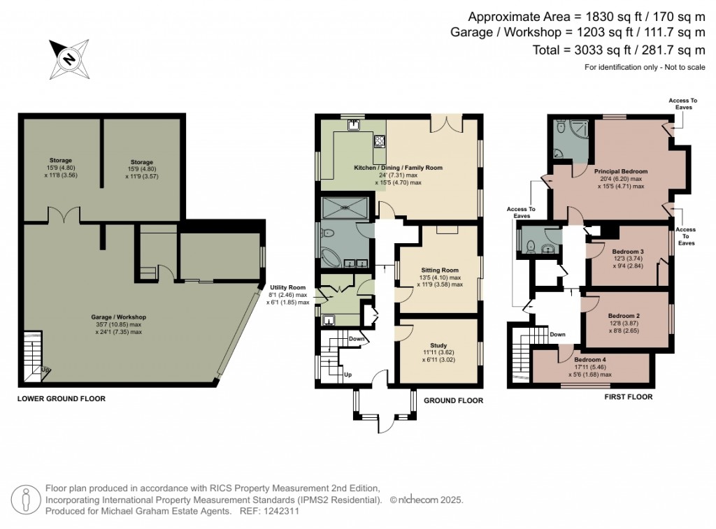 Floorplans For Timpson Lane, Clifton Reynes, MK46