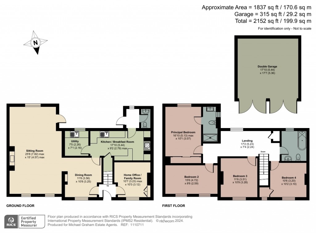Floorplans For Northampton Road, Lavendon, MK46