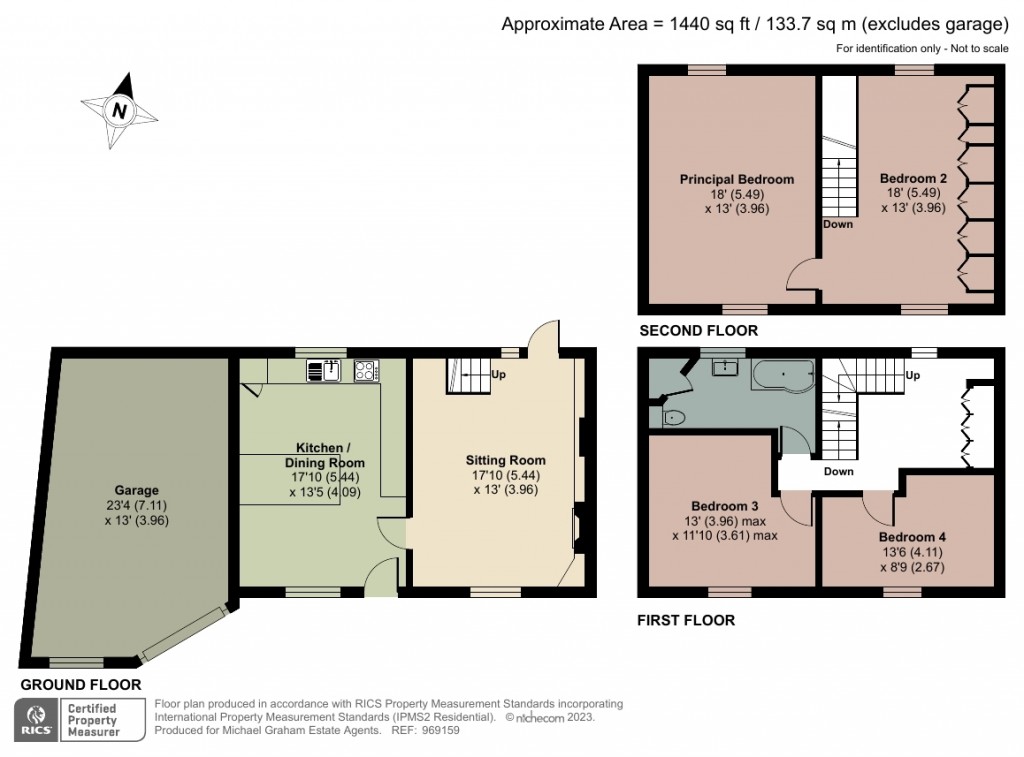 Floorplans For Puddingbag Lane, Bozeat, NN29