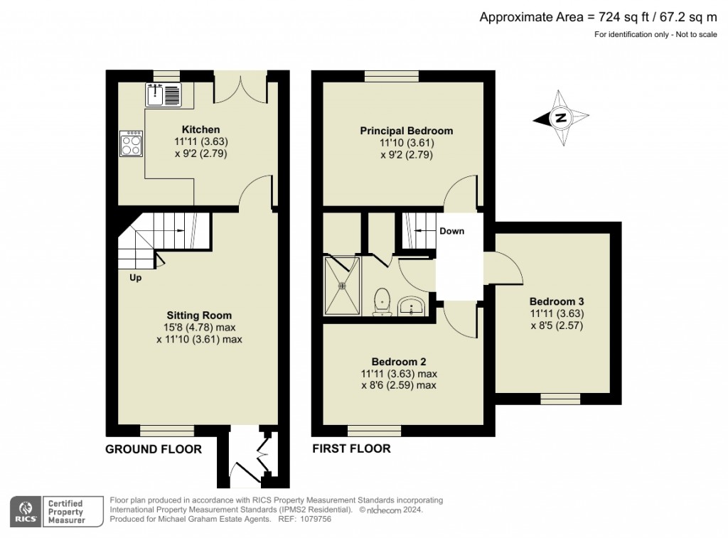Floorplans For Hipwell Court, Olney, MK46