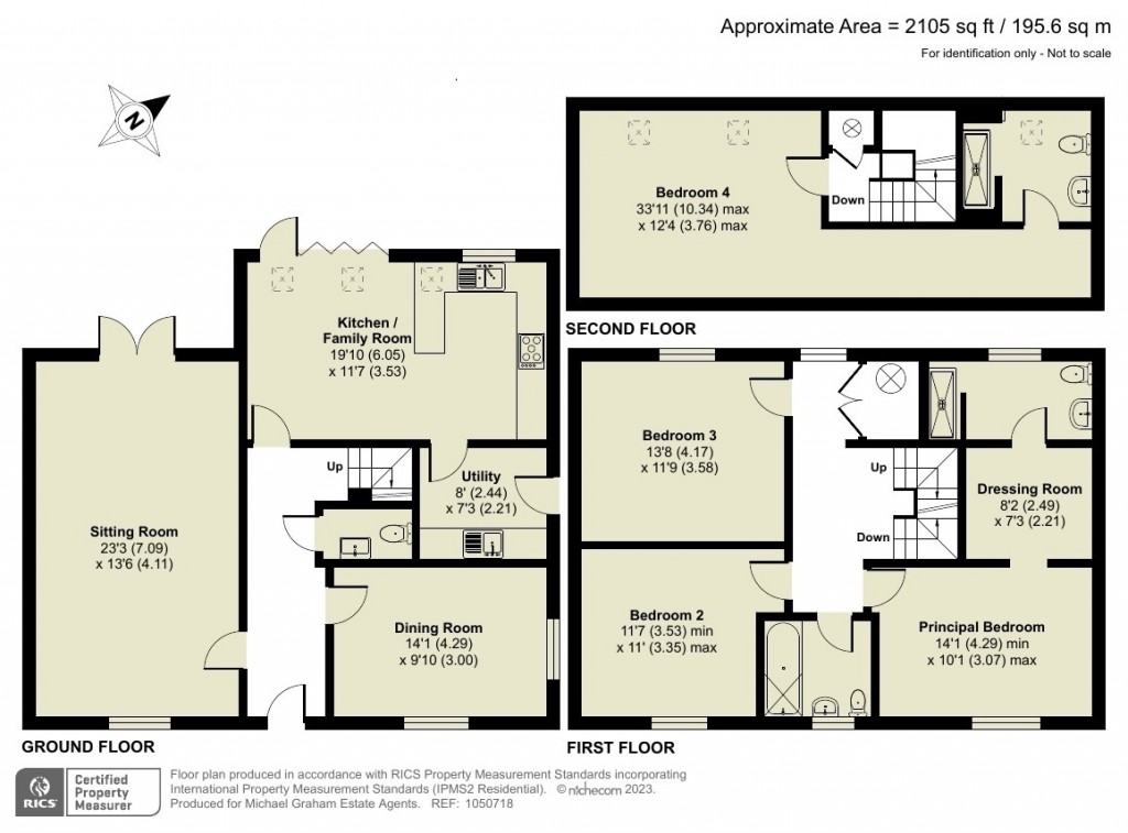 Floorplans For Redmond Gardens, Olney, MK46