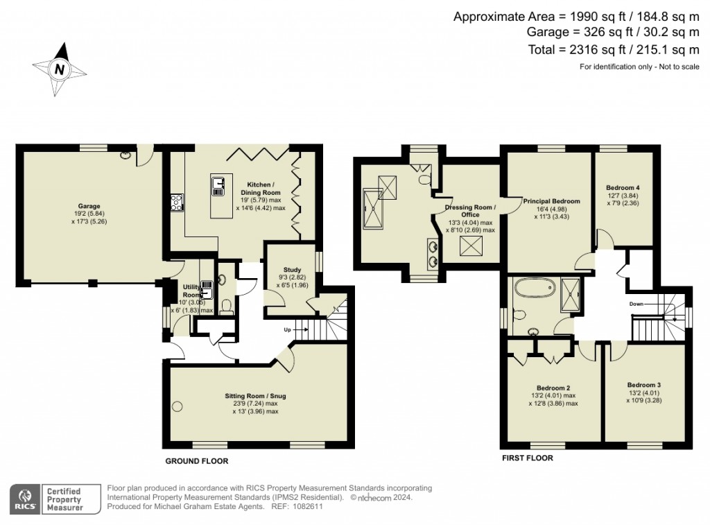 Floorplans For Manor Close, Bozeat, NN29