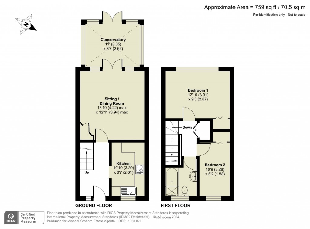 Floorplans For The Glebe, Lavendon, MK46
