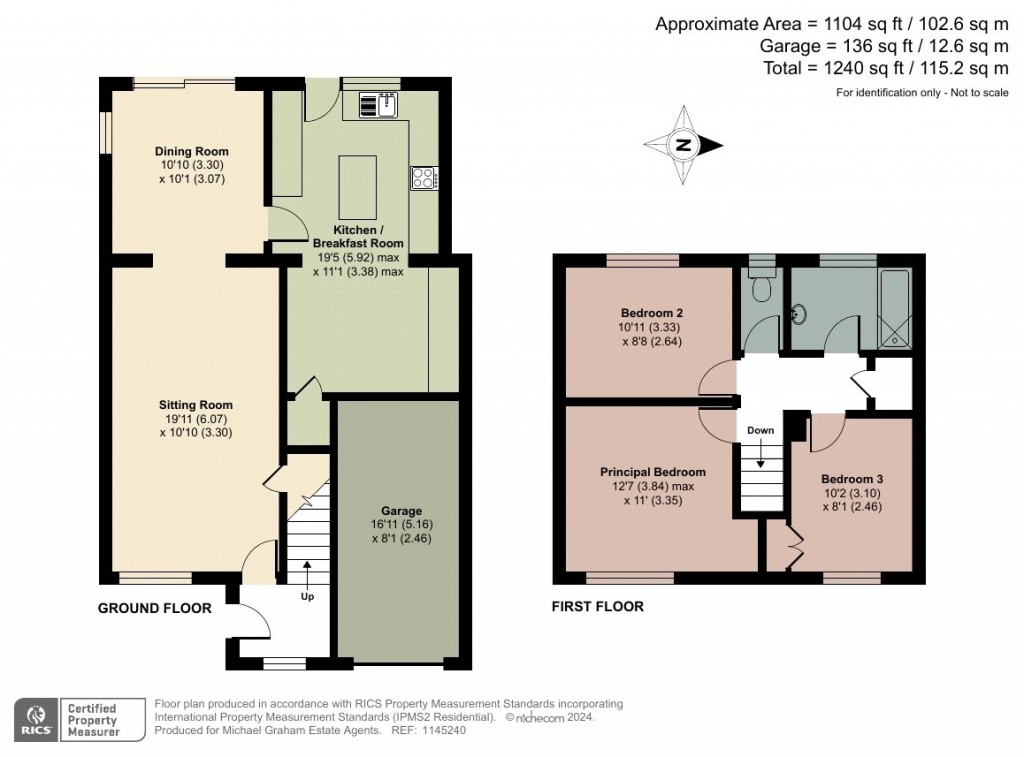 Floorplans For West Side Rise, Olney, MK46