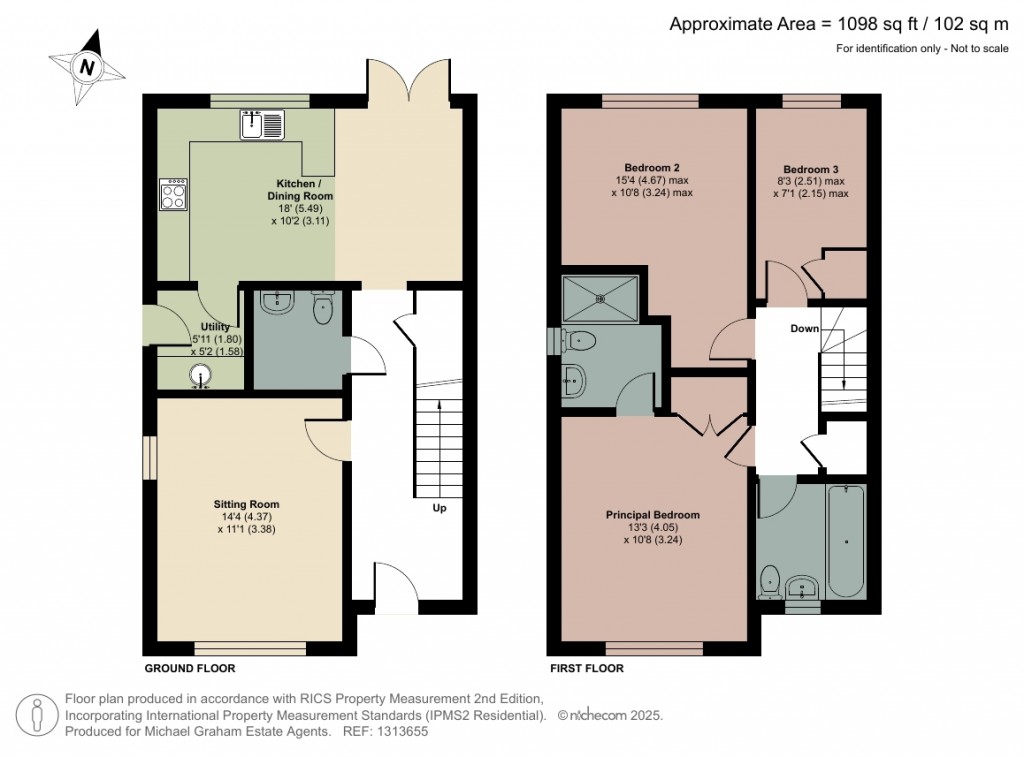 Floorplans For Grindon, Olney, MK46