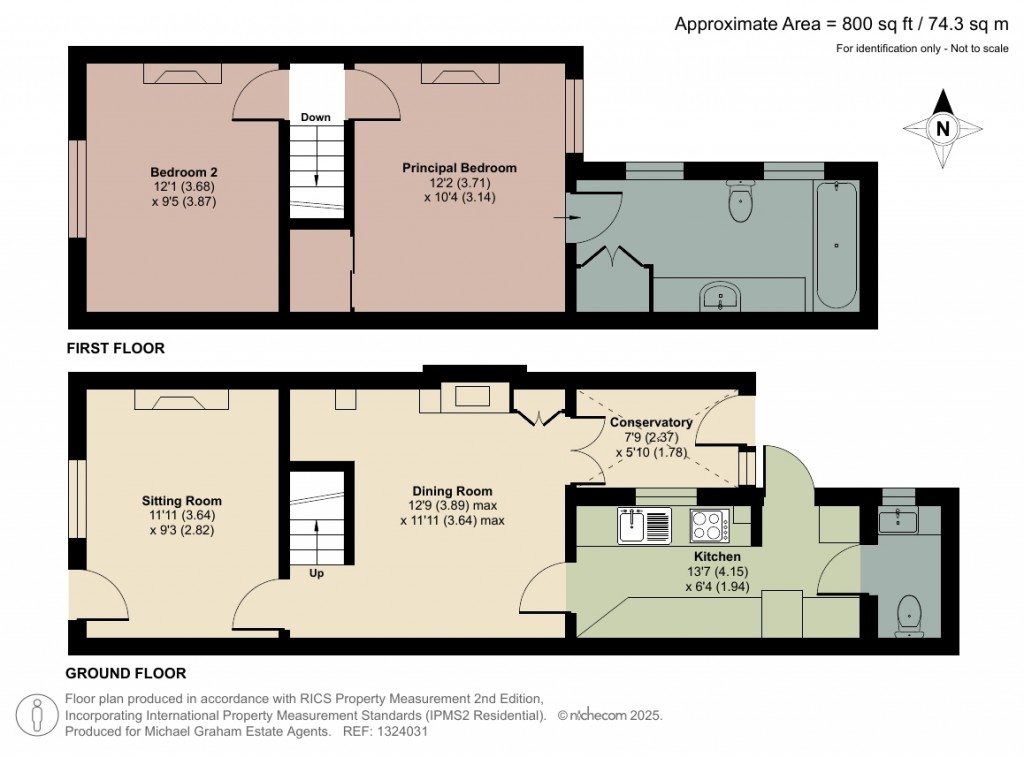 Floorplans For East Street, Olney, MK46