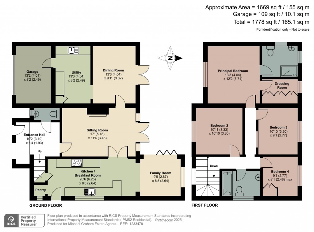 Floorplans For York Avenue, Cogenhoe, NN7