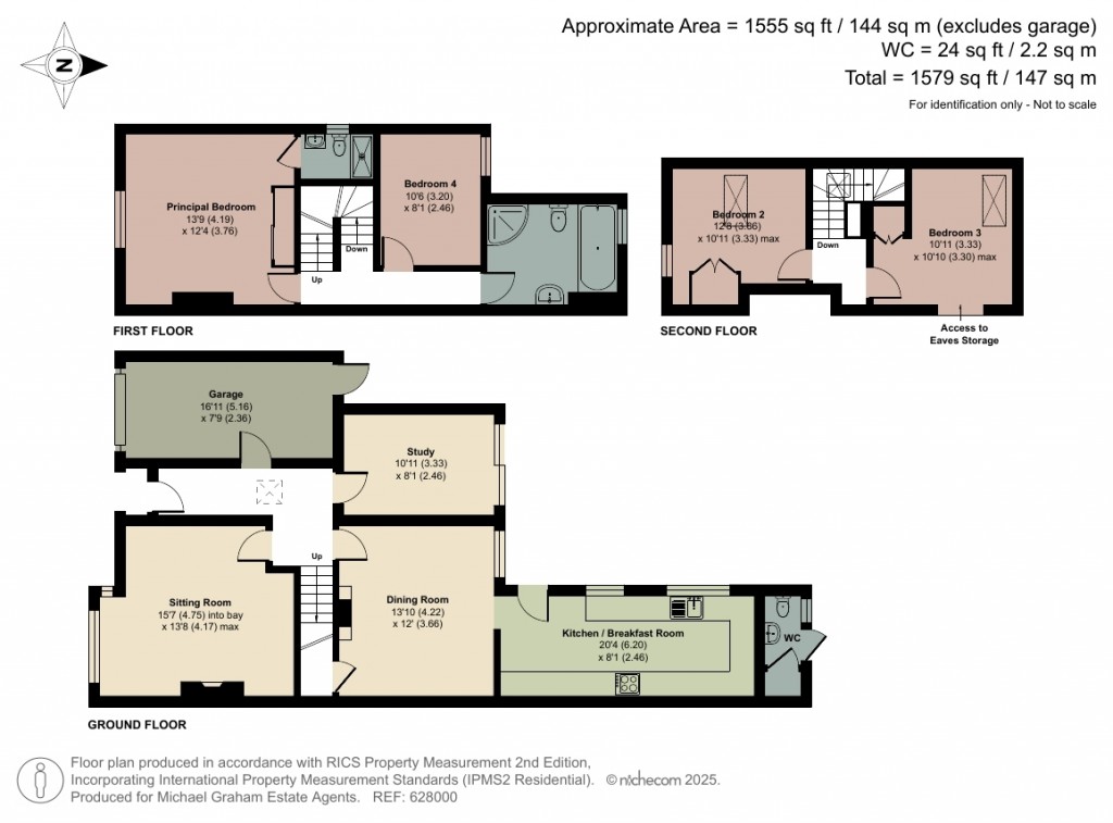 Floorplans For May Road, Turvey, MK43