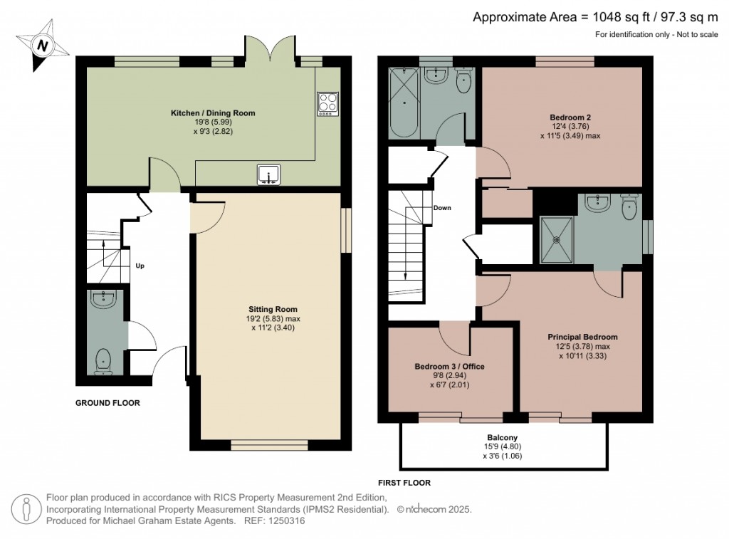 Floorplans For Osier Way, Olney, MK46