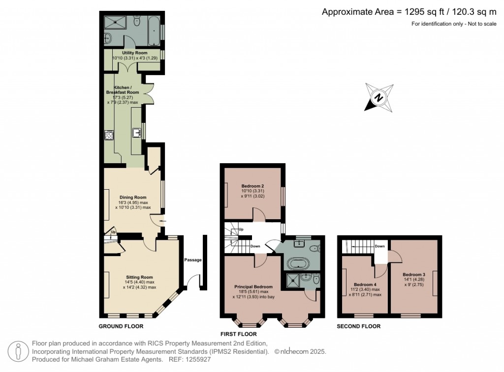 Floorplans For High Street, Harrold, MK43