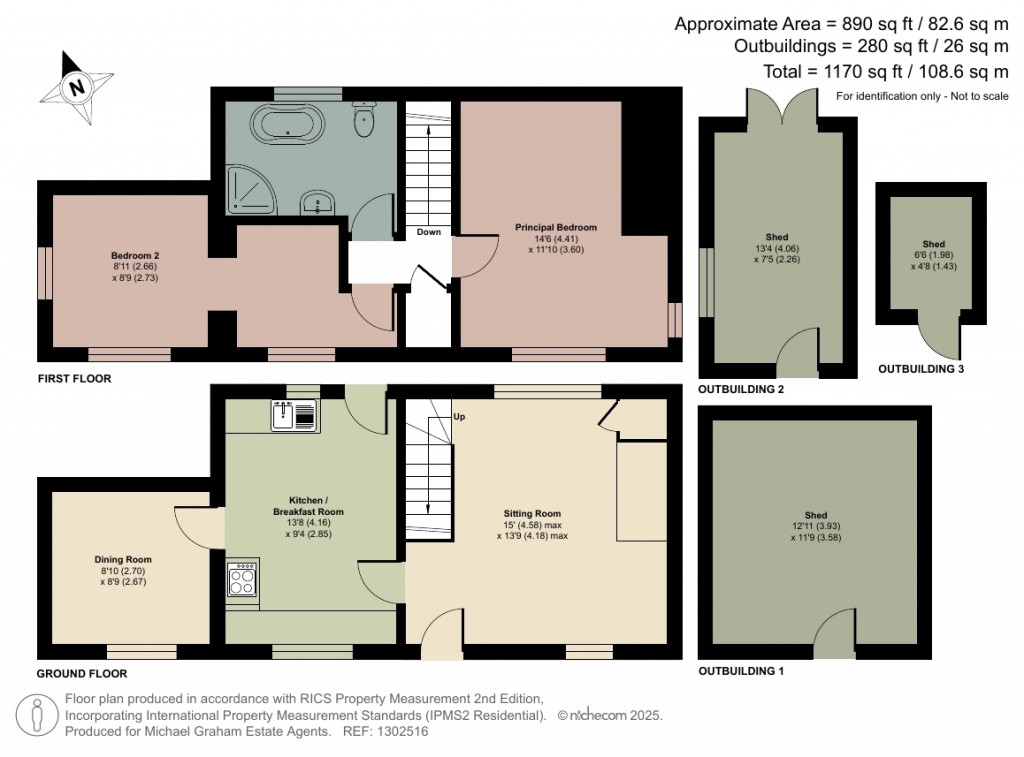 Floorplans For Dag Lane, Stoke Goldington, MK16