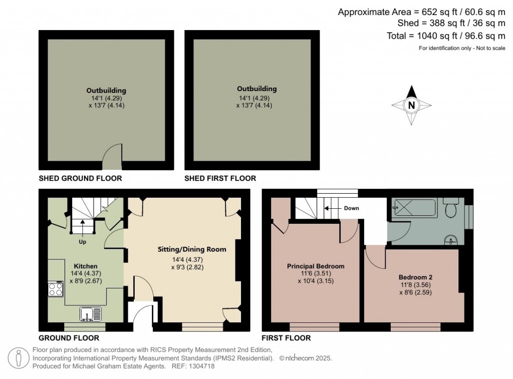 Floorplans For High Street, Olney, MK46