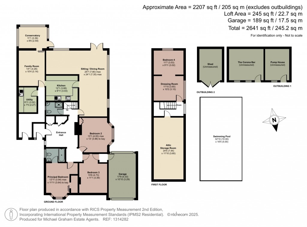 Floorplans For High Street, Harrold, MK43