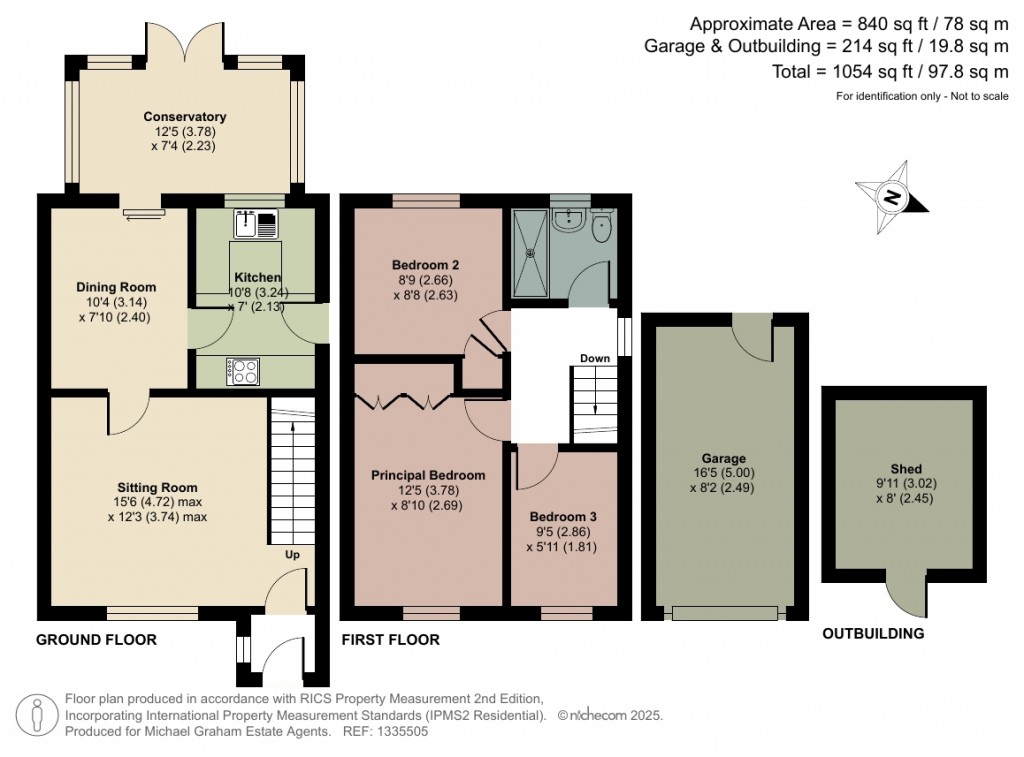 Floorplans For Carey Way, Olney, MK46