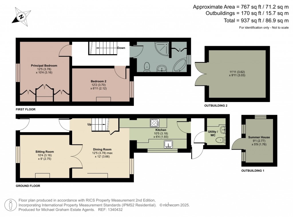 Floorplans For Weston Road, Olney, MK46