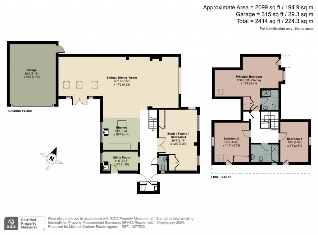 Floorplans For Henton Only Road, Henton, OX39