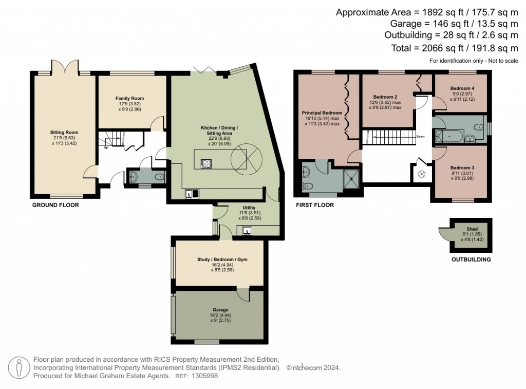Floorplans For Summerleys Road, Princes Risborough, HP27