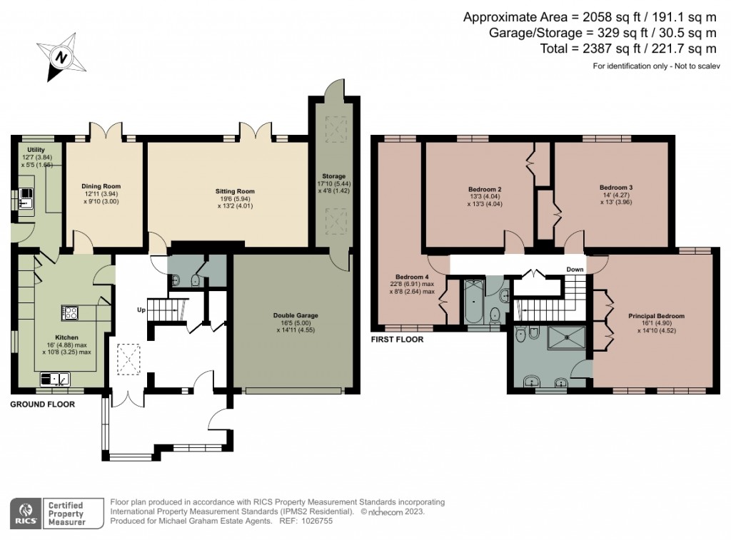 Floorplans For Henton, Chinnor, OX39