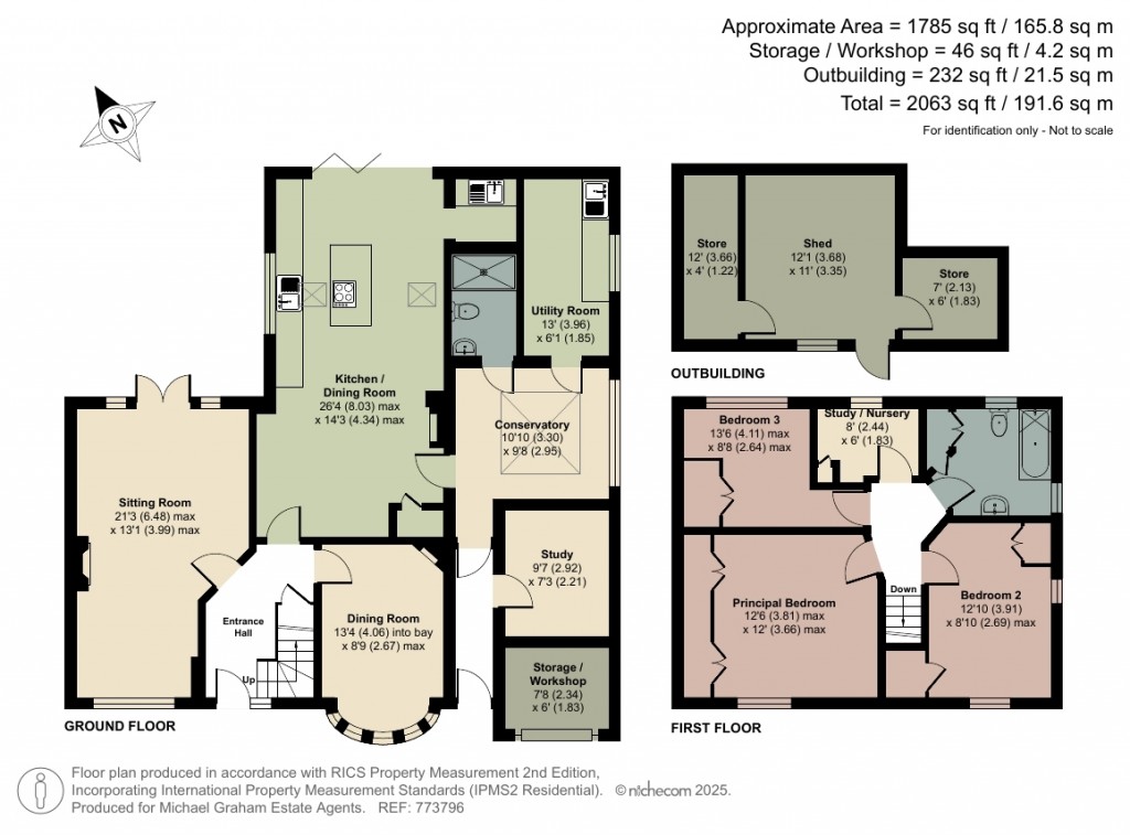 Floorplans For Bryants Bottom Road, Bryants Bottom, HP16