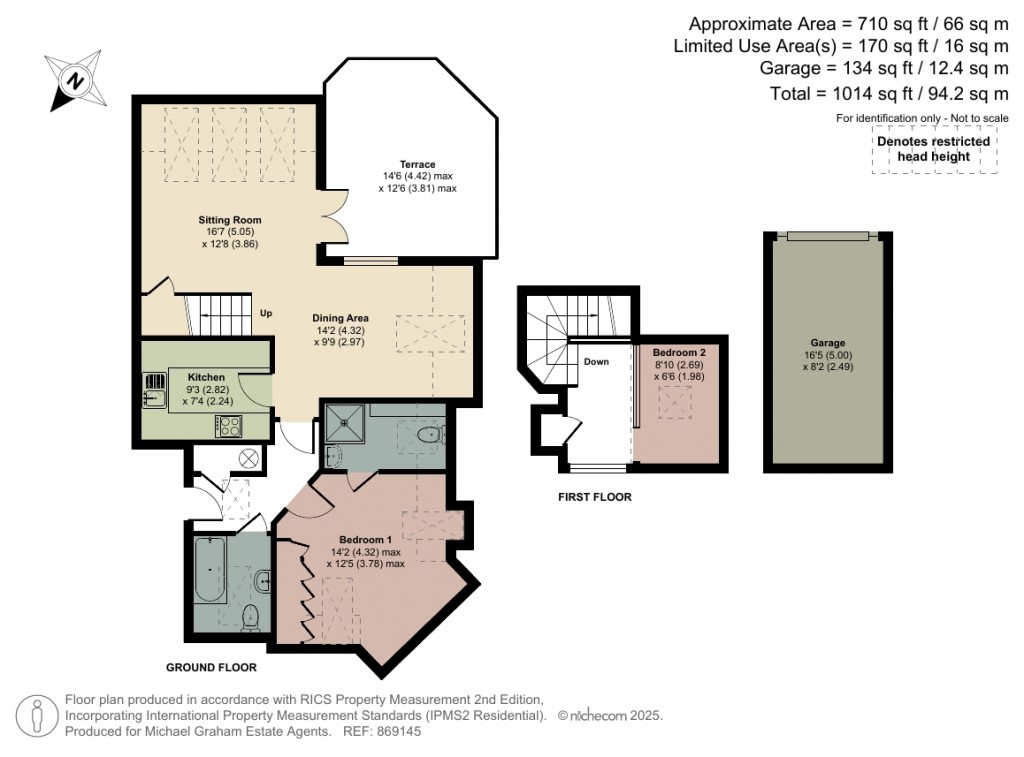 Floorplans For Amersham Road, Hazlemere, HP15
