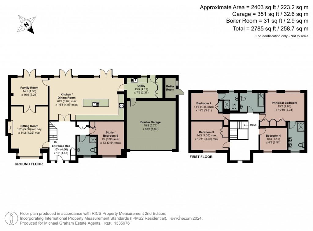 Floorplans For Cornerways, Speen, HP27