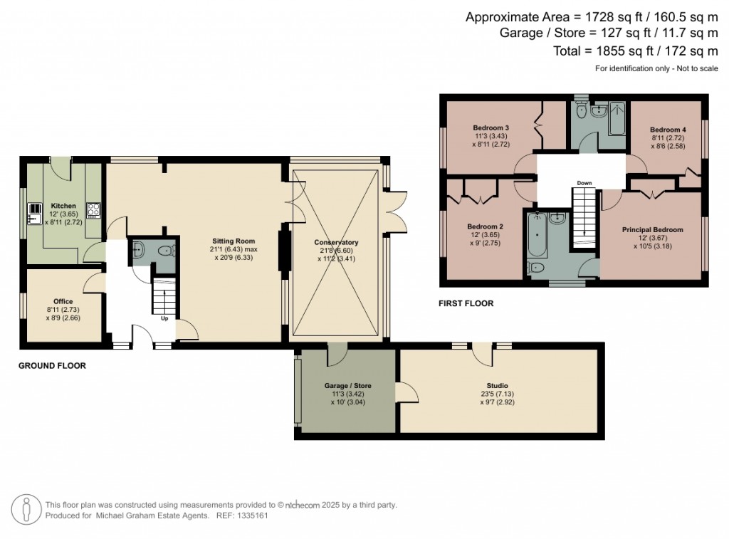 Floorplans For Williams Way, Longwick, HP27