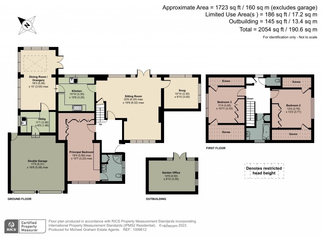 Floorplans For Copners Way, Holmer Green, HP15