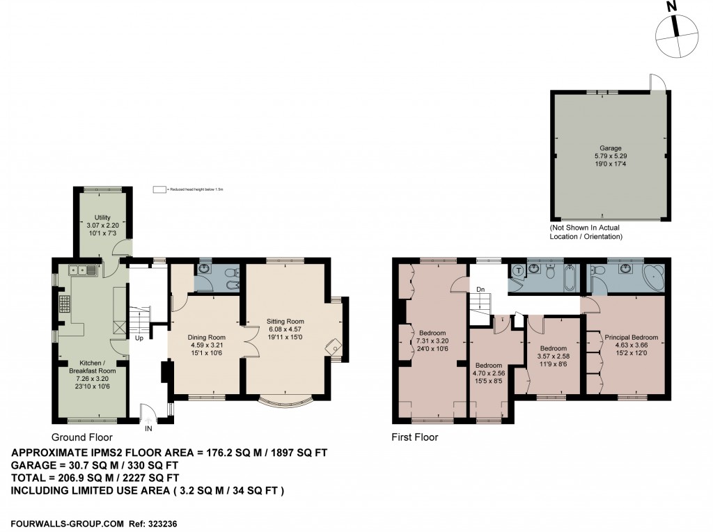Floorplans For Ibstone Road, Ibstone, HP14