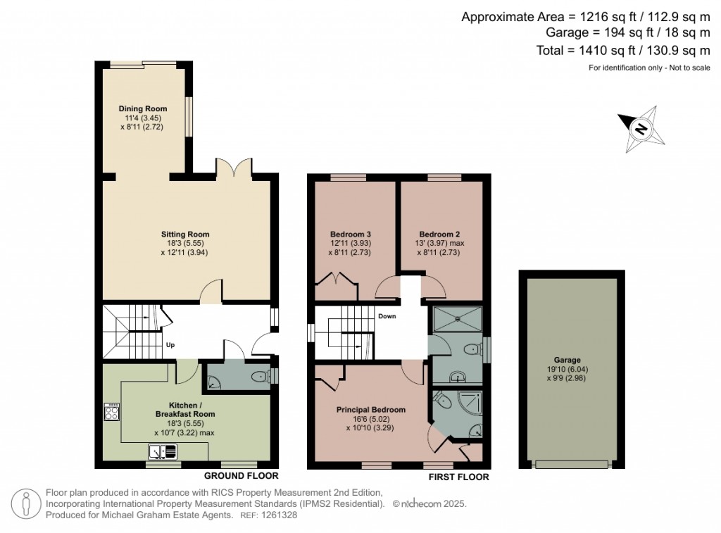 Floorplans For New Road, Princes Risborough, HP27