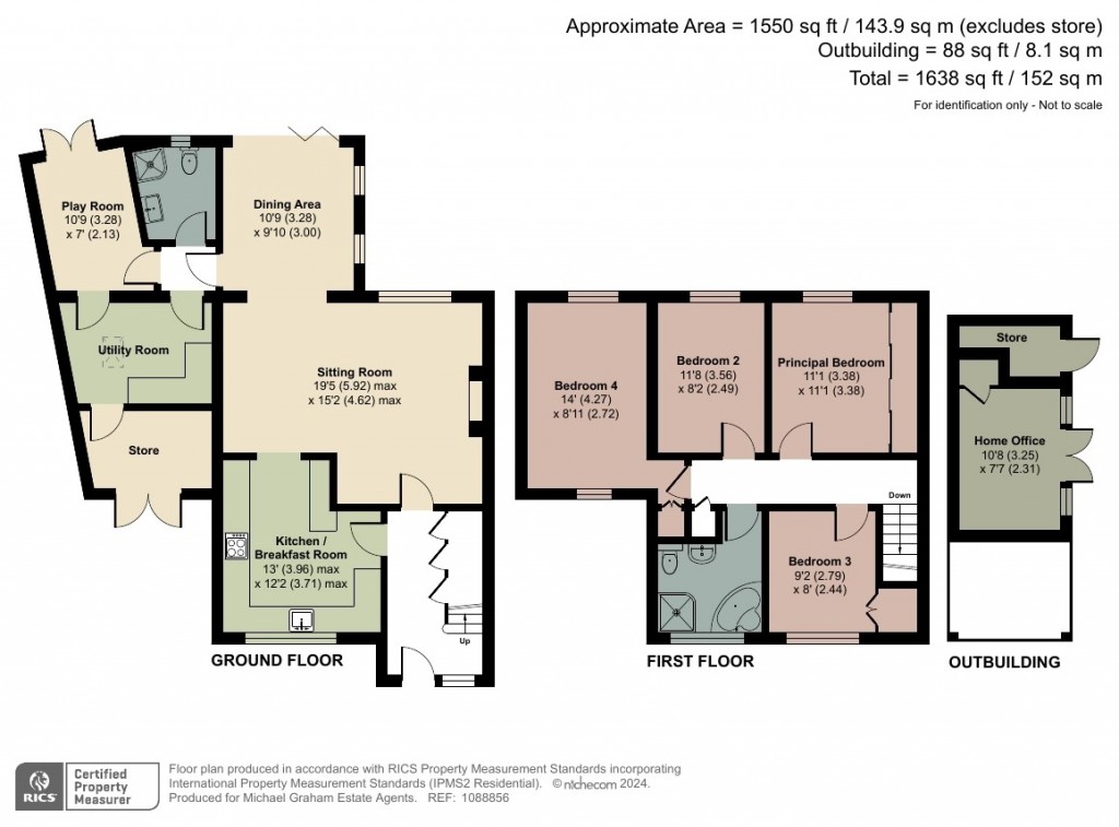 Floorplans For The Cedars, Wendover, HP22
