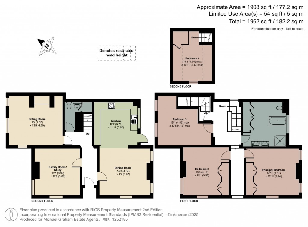 Floorplans For Summerleys Road, Princes Risborough, HP27